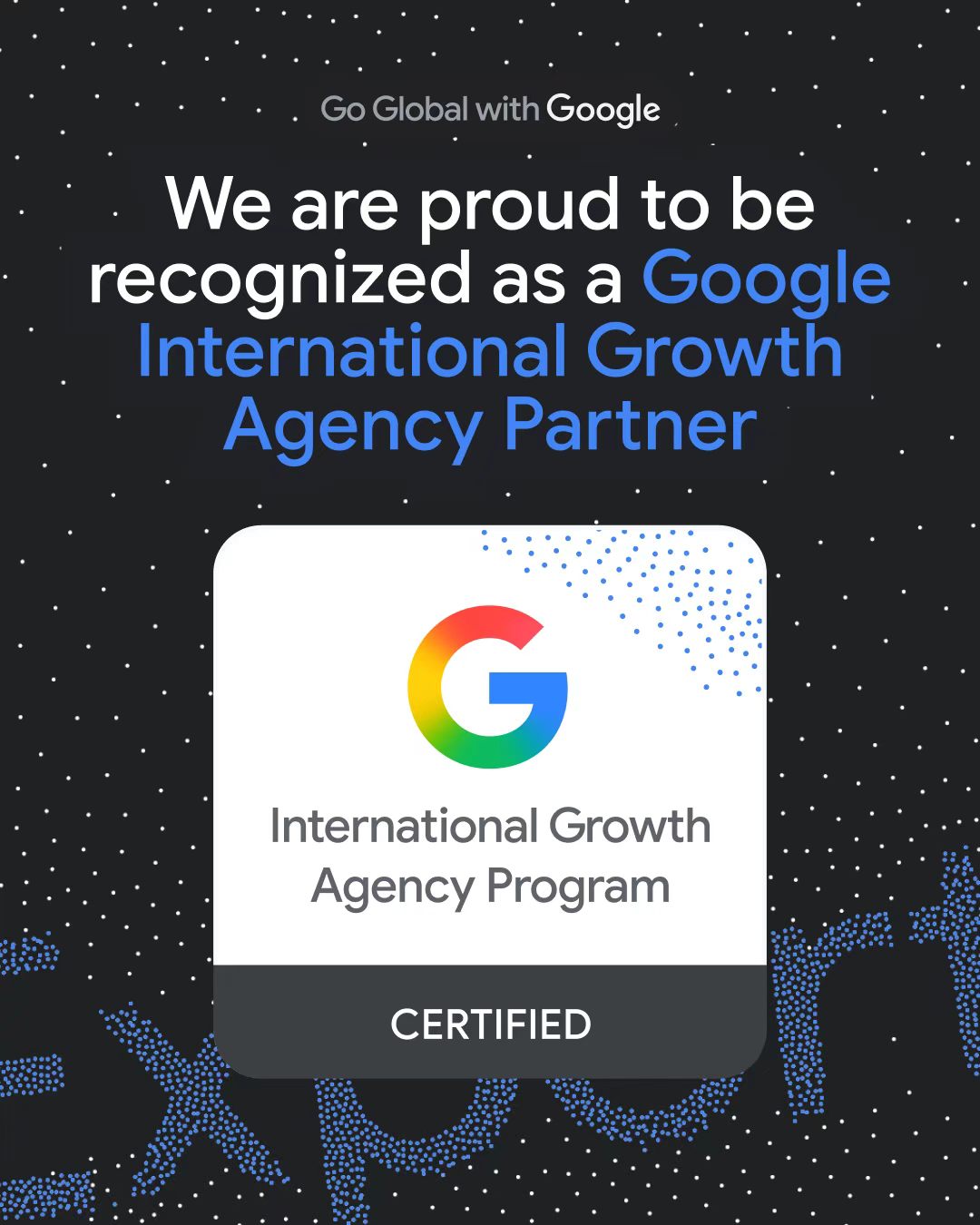 ZBANX 获 Google IGAP 国际增长认证合作伙伴 — 中国大陆仅 5 家 4 Google IGAP Badge 3